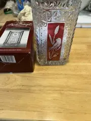 Hofbauer Byrdes Rectangle Crystal Vase