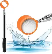 Golf Ball Retriever, 9ft/12ft Golf Ball Retriever for Water Telescopic, Two-Sided, Stainless Steel Telescopic Shaft, Golf Ball Grabber Golf Accessories