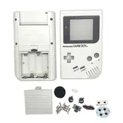 High Quality Shell Case For Gameboy GB DMG Classic Game Console Shell for Gameboy GB With Buttons and Conductive pads White