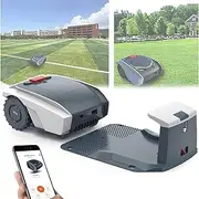 LPLYAA Robotic Lawnmower Automatic Intelligence Lawn Mower, APP Control Garden Robot Lawn Mower, Path Planning + Automatic Charging, for 1500㎡ Lawns, 20240709