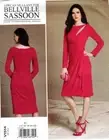 VOGUE 1514 MISSES DRESS DESIGNER BELLVILLE SASSOON PATTERN Sz 14 - 22 *UNCUT*