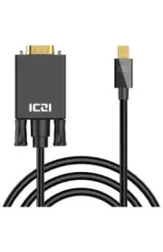 ICZI Mini DisplayPort to VGA, Gold-Plated 1080P Mini DP to VGA, 10 Ft