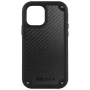 For iPhone 12 Mini Shield Case + Holster Shockproof Durable Black Case