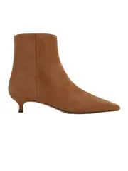 Nelson Made | Sophie Mini Ankle Boot in Tan Toffee Suede | The UNDONE