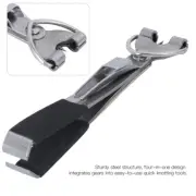 Fly Fishing Quick Knot Tool Fast Nail Knotter Lines Clipper Hook Eye Clean LS