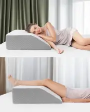 Leg Elevation Wedge Elevator Ortho Pillow Rest Improve Circulation Back Pain