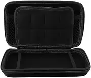 Hard Shell Carrying Case for 3DS XL, Super N Edition, 2DS XL, New 3DS XL, New 3DS LL, 3DS XL, 3DS LL, with Large Capacity Storage (Black)