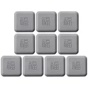10 Pcs Door Bumpers For Walls Doorknob Protection Lock Sensor