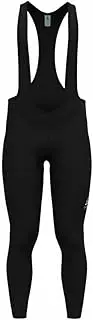 [ODLO] Men's Tights/Bibs Shorts, Black, S
