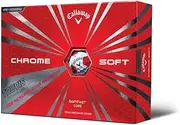 [Callaway] Chrome Soft Golf Balls, Prior Generation, (One Dozen)