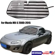 Window Sun Protector Cover Windshield Sunshade For Mazda MX-5 2009-15 US (for: Mazda)