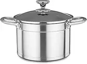 Soup Pot Stock Pot Kitchen Stainless Steel Cooking Pot Kitchen Stock Pot Kitchen stew Pot Electric Induction Stock Pot