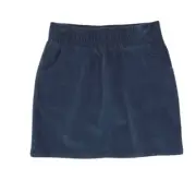 Feather 4 Arrow Willow Skirt Girls Size 12 Blue Corduroy Pull On Elastic Waist