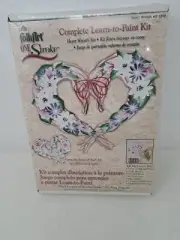 One Stroke Learn to Paint Kit Heart Wreath Kit 1210