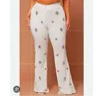 Fashion Nova White Boot Cut Flare Pants - Size 3X