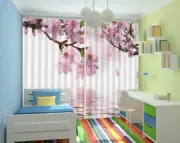 Spring Story template 3D Curtains Blockout Photo Printing Curtains Drape Fabric