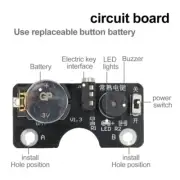 Efficient Morse Code Trainer Board Morse Key Trainer with CR2032