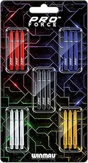 Winmau Dart Shafts Pro Force Prism (Pack of 5 Sets of 3 Stems)