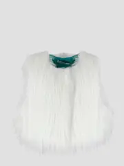 [Alabama Muse] Alabama Muse-Fur & Shearling Bianco-Donna 42