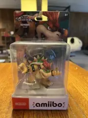 Bowser Amiibo Nintendo Super Smash Bros for Wii U First Run New & Sealed US Ver.