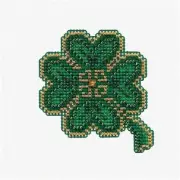 Springtime Serenity Beaded Cross Stitch Ornament Kit - Lucky Day Collection