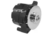 Tuff Stuff Black for Ford Alternator 100 AMP 1 Wire Internal Single V Groove