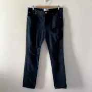 One Teaspoon Jeans Womens 29 Blue London Awesome Baggies Distressed New NWT