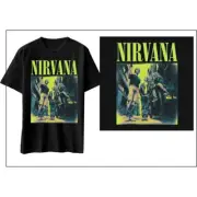 Nirvana Kings of The Street T-Shirt Black New