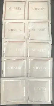 SHINERY RADIANCE TOWELETTES ~ 10 LUXURY JEWELRY WIPES NEW