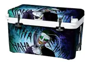 Vinyl Cooler Wrap Fits RTIC 52 Cooler | Decal Skin FULL The Joker