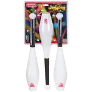 3pc Duncan Juggling Clubs Set Assorted Colours Active Play Toy Kids/Child 12+