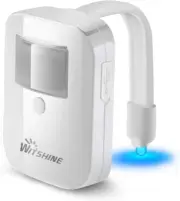 Rechargeable Toilet Night Light with Motion Sensor - 16 LED Color inside Bowl, C