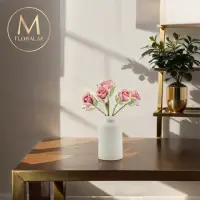 在飛比找momo購物網優惠-【Floral M】莫內薔薇花園仿真花禮(人造花/塑膠花/假