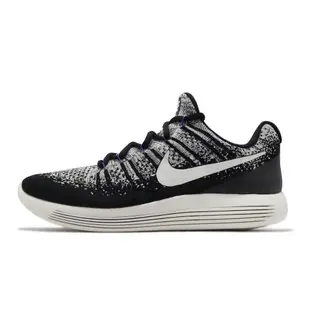 Nike 慢跑鞋 Lunarepic Low FK 2 男鞋 Gyakusou 高橋盾聯名 襪套 運動 黑 灰 880283001