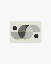 60' x 90' | Machine Washable Runner Rug | Kid & Pet Friendly | Indoor Rug | Villette Greyscale Rug by Nina Takesh | Ruggable