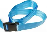 xuesong Extremity Mobilization Belt, Strap, Band Intended for Physical Therapy, Rehab, Stretching, Manual Traction, and Mobility with Pad Blue