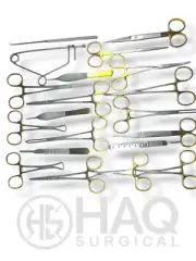 Veterinary Spay pack surgical instrument 20 PC Kit ,animal soft tissue set