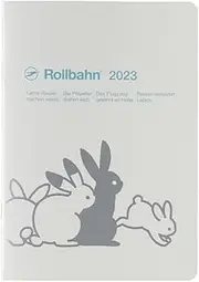 Rollbahn Note Diary Log Chart Rabbit B6 White