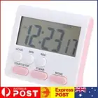 Multi-function Electric LCD Digital Kitchen Timer Alarm Count Clock(Pink) AU