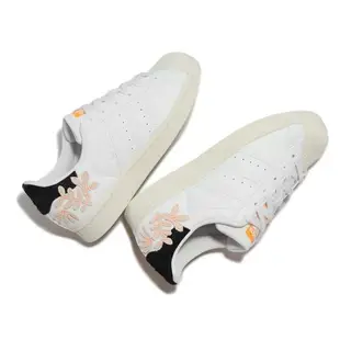 Adidas 休閒鞋 Superstar W 女鞋 白 奶油底 貝殼頭 黑尾 小草 圖騰 愛迪達 GZ0864 [ACS 跨運動]