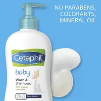 在飛比找蝦皮購物優惠-預購 Cetaphil 舒特膚 BABY 嬰兒沐浴露和洗髮精