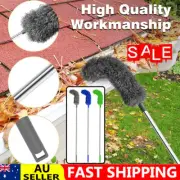 Gutter Cleaning Brush Roofing Tool with Telescopic Extendable Pole 8.2Ft GuarAF