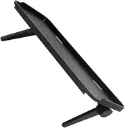 Vaguelly Screen Top's Storage Desk Monitor Shelf for Computer Monitors Flat Panel Tvs Easy Installation Non Slip Surface Folds Flat Tidy Furniture