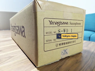 YANAGISAWA S-WO1 SOPRANO SAXOPHONE Bb BRASS LACQUERED with CASE & MOUTHPIECE NEW