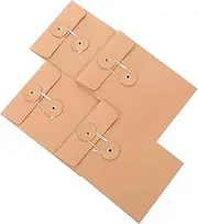 COHEALI 25pcs Photo Pouch Paper File Bag Mailer Small Bags Storage Holder Document Organizer