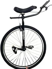 28" Big Kid's/Unisex - Adult's Trainer Unicycle, Height Adjustable Larger Unicycle for Man/Woman/Tall People Height from 160-195Cm, Load 150Kg (Color : with Handlebar, Size : 28 Inch) Durable TDF