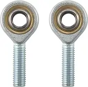 Voniecop 2 x M10 x 1.5 Male Rod End Rose Joint Thread 10mm Metric Bronze SA10