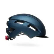 Bell Daily LED MIPS Road Bike Helmet, Matte Blue/Gray, Large