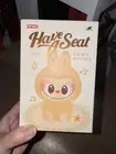 AUTHENTIC Labubu Pop Mart HAVE A SEAT vinyl Pendant (blind box)