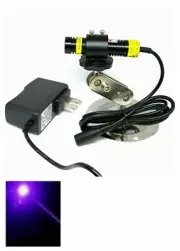 Focusable 405nm 200mw Blue/Violet Dot Laser Locator Module Diode Projector